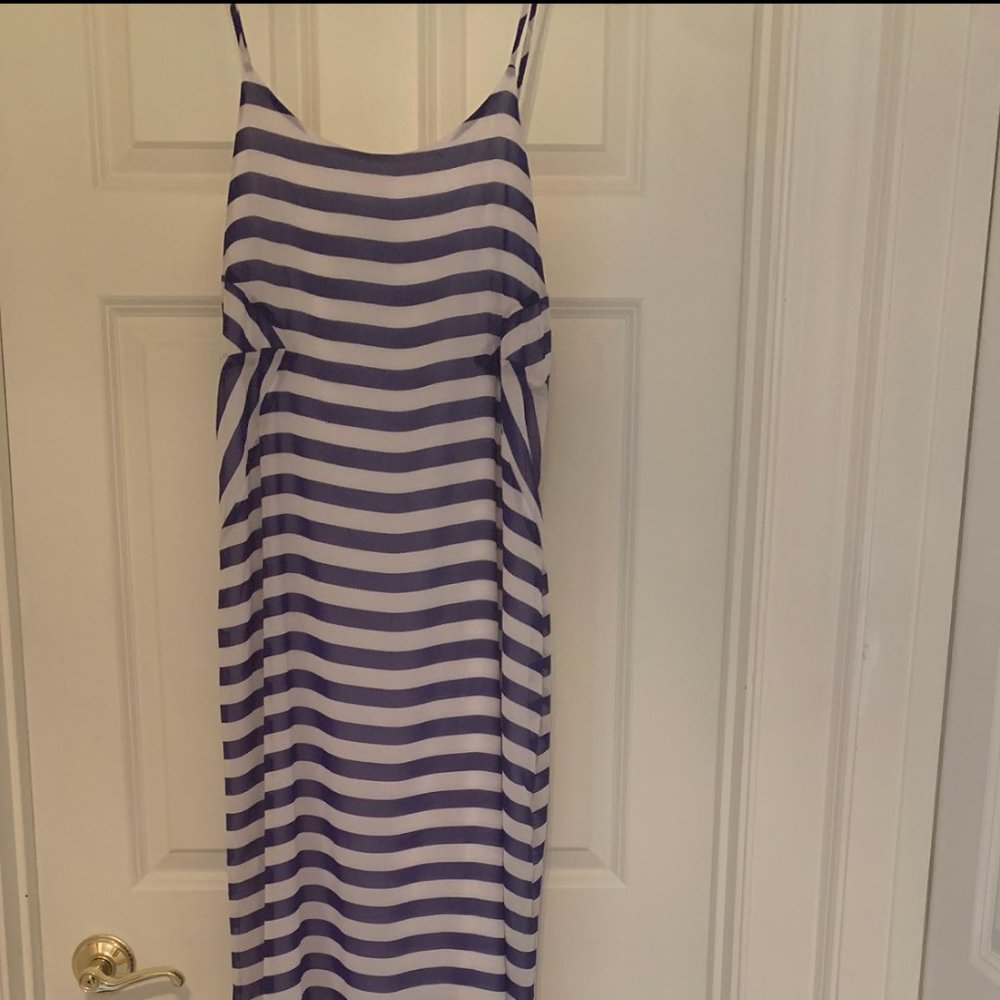 The Letter Womens spaghetti strap summer maxi dress size M